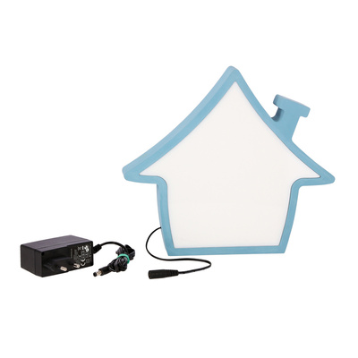 HOUSE lampka stołowa LED IQ KIDS niebieski
