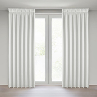 Zasłona Melanie biała 80x270