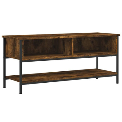 vidaXL Szafka pod TV, przydymiony dąb, 100x35x45 cm