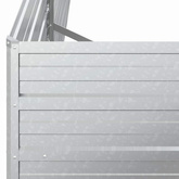 Donica do podwyższonej rabaty, 160x40x45 cm, stal galwanizowana