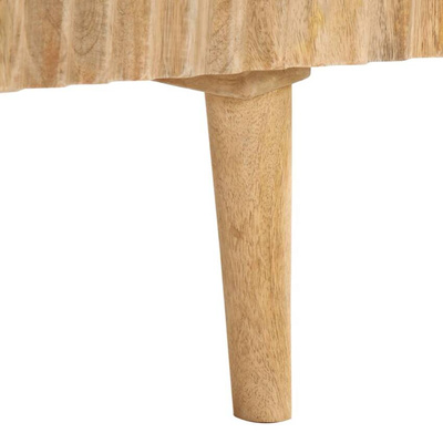 vidaXL Szafka pod TV, 140x30x49 cm, lite drewno mango
