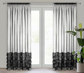 Firana Dani czarna 140x250