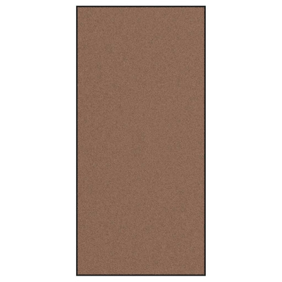 Dywanik wejściowy Brązowy i czarny 120 x 250 cm 100% poliamid