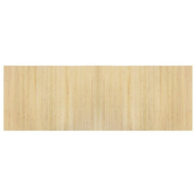 vidaXL Dywan prostokątny, jasny naturalny, 70x200 cm, bambusowy