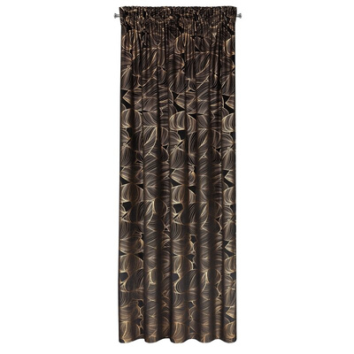 Zasłona Taśma czarna 140x270