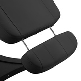 Elektryczny fotel kosmetyczny SILLON CLASSIC 3 silniki czarny 150220