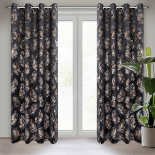 Przel czarna 140x250 Zasłona