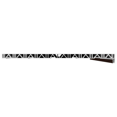 Parapet okienny Brązowe drewno 140 x 50 x 4,5 cm PVC