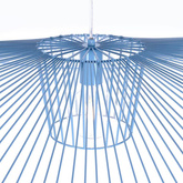 Lampa wisząca KP-21 NIEBIESKI z serii KAPELUSZ