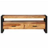 vidaXL Szafka pod TV, 120x35x45 cm, lite drewno sheesham