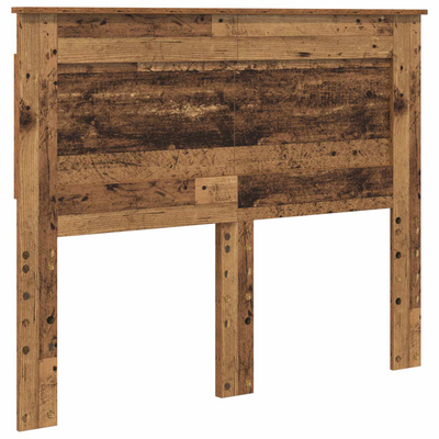 Ramka łóżka Stare drewno 135 x 190 cm Lite drewno sosnowe