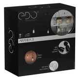 Lampa wisząca ARANEA 3xE27 czarny EDO777187 EDO Solutions