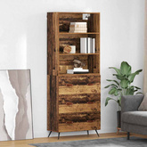 Highboard Stare drewno 69,5 x 34 x 180 cm Drewno inżynieryjne