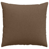 Poduszki na sofę 2 pcs Brązowy 45 x 45 cm tkanina