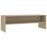 vidaXL Szafka pod TV, dąb sonoma, 120x40x40cm, materiał drewnopochodny