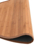 vidaXL Dywan okrągły, naturalny, 60 cm, bambusowy