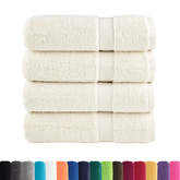 Ręczniki premium SOLUND, 4 szt., kremowe, 50x100 cm, 600 g/cm?