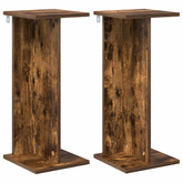 Stojak na rośliny 2 pcs Dąb Wędzony 25 x 25,5 x 60,5 cm