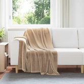 Koce narzutowe 6 pcs Camel 130 x 150 cm Polar