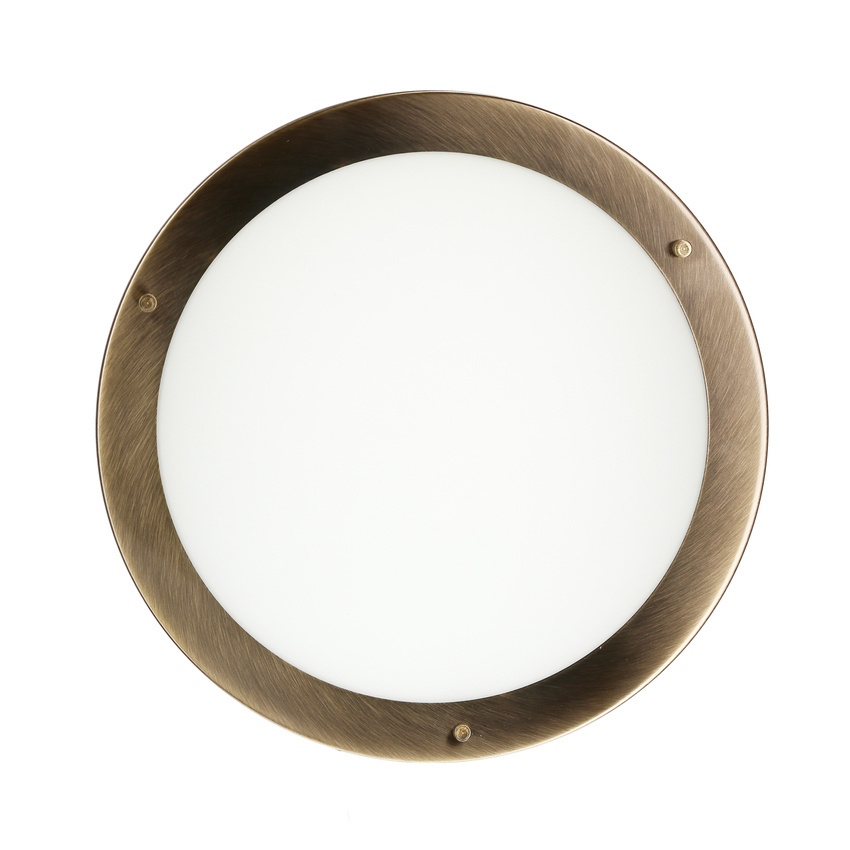 Lampa Sufitowa Candellux Aquila 13-89345 Plafon E27 Patyna Ip44