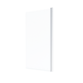 PARAWAN NAWANNOWY 1-CZĘSCIOWY 70 X 140 CM, TRANSP 5 MM, CHROM