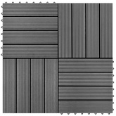 Płytka Tarasowa 11 pcs Szary 30 x 30 cm