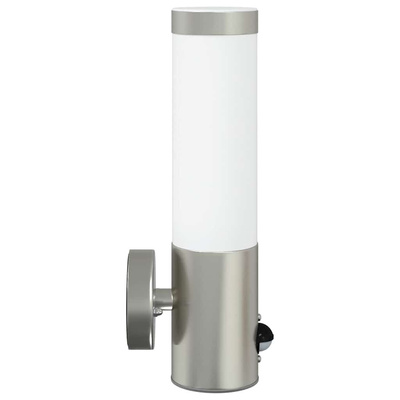 Zewnętrzna lampa ścienna Srebrny 12 x 8,5 x 29 cm