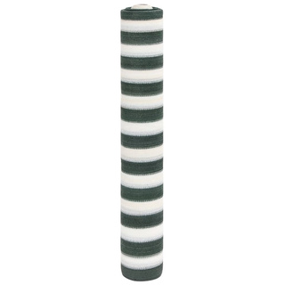 Siatka cieniująca, zielono-biała, 1,5x25 m, HDPE, 195 g/m?