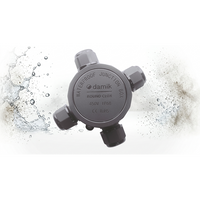 DAMIK ROUND CLOX 4T 2-2 IP68 450V Puszka Łączeniowa Hermetyczna Czterodrożna X