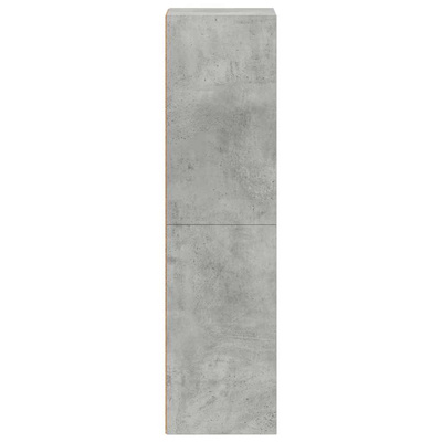 Regał, betonowy szary, 36x30x114 cm, materiał drewnopochodny