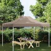 vidaXL Dach do namiotu imprezowego, 4 x 3 m, taupe, 270 g/m²