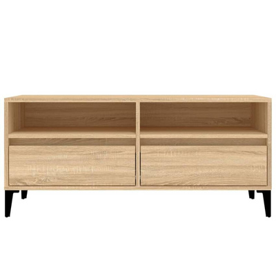 Szafka pod TV, dąb sonoma, 100x34,5x44,5 cm vidaXL