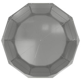 Donica Srebrny 90 x 90 x 50 cm Stal Galwanizowana