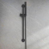 Zestaw natryskowy na drążku alonia mat, czarny 1f AU-70-Z04-V Invena