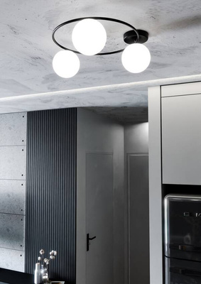 Lampa sufitowa  SOPRA 3 BL OPAL