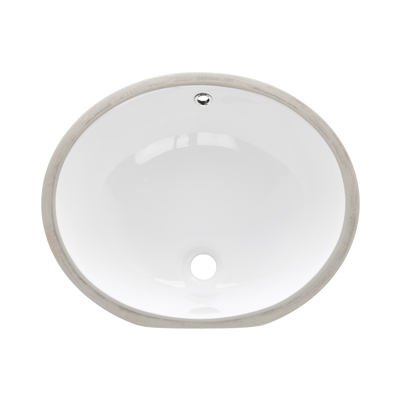 Umywalka podblatowa mykonos 49 cm, z przelewem CE-50-001-W Invena