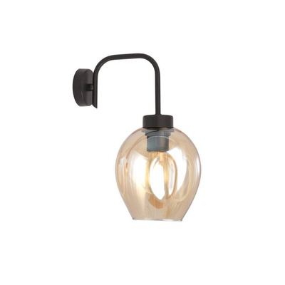 Kinkiet LUKKA K1 BLACK/AMBER