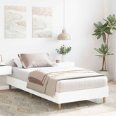 Ramka łóżka Biały 80 x 200 cm Drewno inżynieryjne