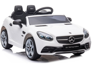 Auto Na Akumulator Mercedes SLC 300 Światła LED MP3 Pilot Biały