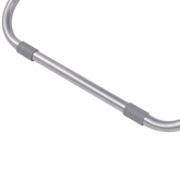 vidaXL Rozkładane leżaki tarasowe, 2 szt., stal, niebieskie