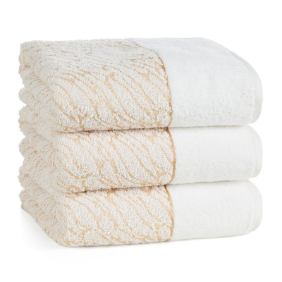 Ręcznik Nola kremowy 70x140