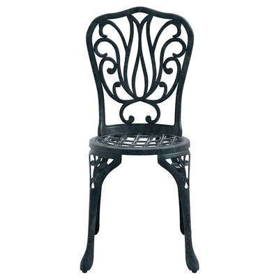 Zestaw Bistro Ogrodowego 3 szt. Zielony Aluminium