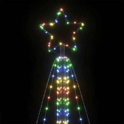 Choinka LED 861 LED Kolorowa 478 cm