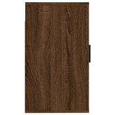 vidaXL Wiszące szafki telewizyjne, 2 szt., brązowy dąb, 40x34,5x60 cm