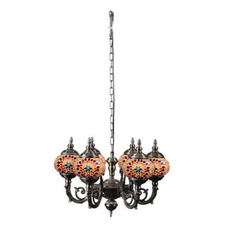 Lampa wisząca mozaikowa orientalne ULFN321-5