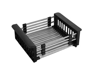 Koszyk stalowy czarny