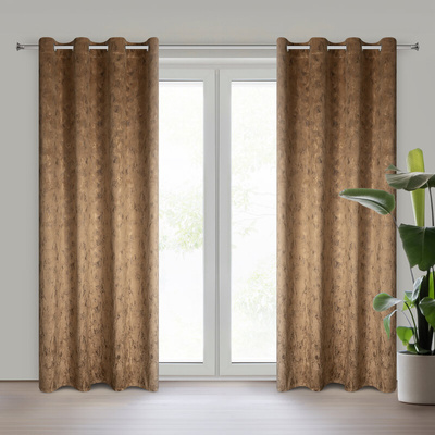 Zasłona Kornelia miodowa 140x250