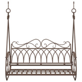 Huśtawka Stal 112 x 60 x 126,5 cm Antyk Brązowy