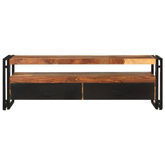 vidaXL Szafka pod TV, 120 x 30 x 40 cm, lite drewno sheesham