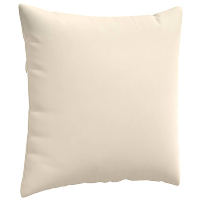 Poduszki na sofę 2 pcs Beżowy 60 x 60 cm tkanina